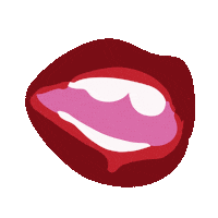 TheChatterClub lips mouth chatter chatter club Sticker