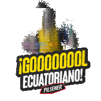 PilsenerEC ecuador tricolor tri ecu Sticker