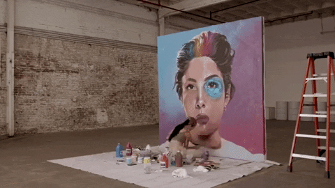 Time Lapse Painting GIF by Halsey