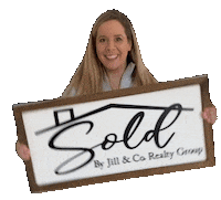 Real Estate Realtor Sticker by Jill and Co Realty Group