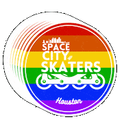 Pride Sticker by SpaceCitySkaters