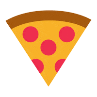 Hungry Pizza Crust Sticker by Papa Johns