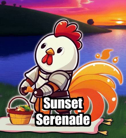 Sunset Picnic GIF by Zorooster