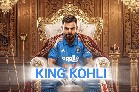 Virat Kohli King GIF