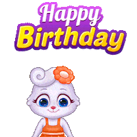 Happy Birthday Sticker by Lucas and Friends by RV AppStudios