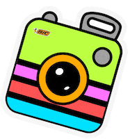 BicPapeleria photography foto intant Sticker