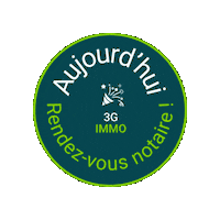 Immobilier Notaire Sticker by 3G IMMO