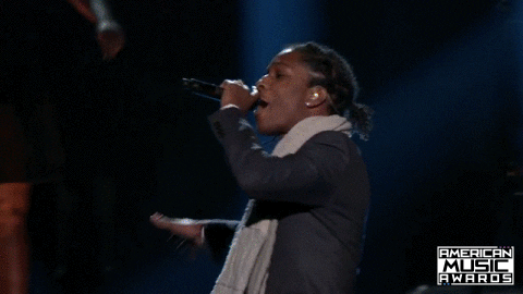 asap rocky GIF by AMAs