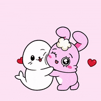 I Love You Kiss GIF by Sappy Seals