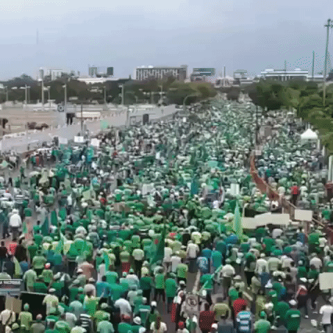 Thousands Rally Against Corruption in Santo Domingo