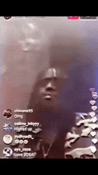 DMAshura smoking dmashura sticker guy smoked and got cough GIF