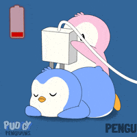 Tired I Love You GIF by Pudgy Penguins