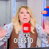 Anna Pettinelli Problema GIF by RDS 100% Grandi Successi