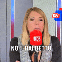 Anna Pettinelli Radio GIF by RDS 100% Grandi Successi