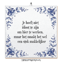 Nl Wijsheid Sticker by Tegelspreuken.nl