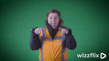 Wizzflix_ green look good job watch GIF