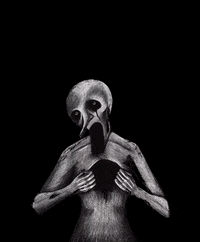 mansondii heart horror creepy spooky GIF