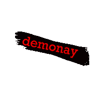 Demonay Sticker by G&G Sindikatas