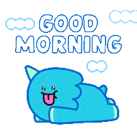 Good Morning Hello Sticker by DINOSALLY