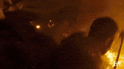 tiff fire yikes flame roast GIF