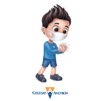 Wash Your Hands Stay Safe Sticker by Colégio Anchieta
