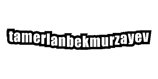 tamerlanbekmurzayev tamerlanbekmurzayev Sticker