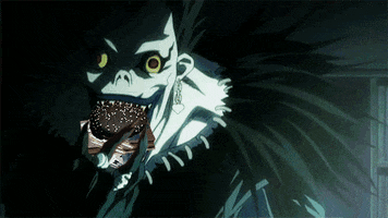 Hungry Death Note GIF by patternbase