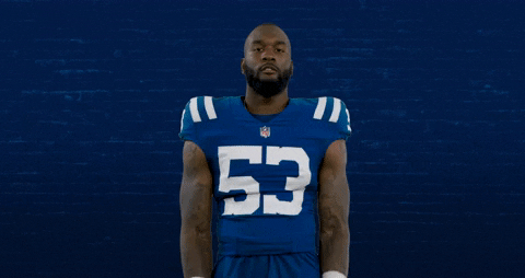 Football Flexing GIF by Indianapolis Colts