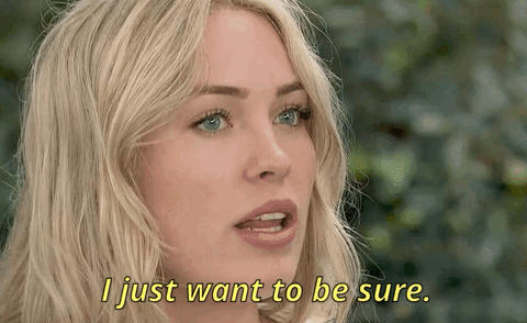 i just want to be sure episode 12 GIF by The Bachelor