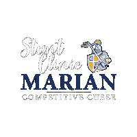 Marian University Knights Sticker by Marian Cheer