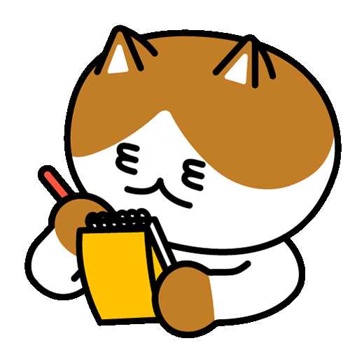 Cat Kitty Sticker by 궁디팡팡 캣페스타