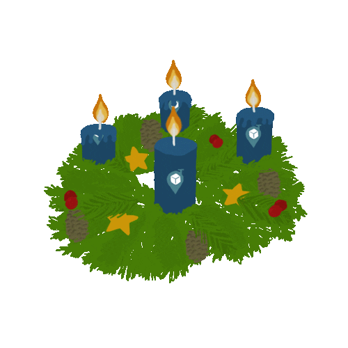 Winter Advent Sticker by DropFriends