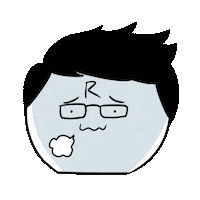 r randy Sticker by Komikman