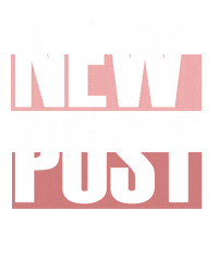 Pink Post Sticker