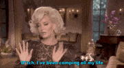 season 9 bitch i've been camping all my life GIF by Bravo TV