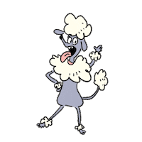 Dance Dog Sticker