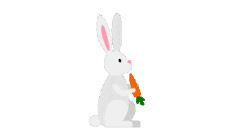 Easter Bunny Love Sticker by Positive Programming