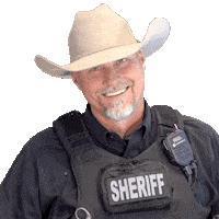 Thank You Sticker by Pinal County Sheriff's Office