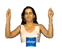 fran respirafundo Sticker by Always Brasil