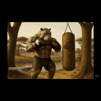 Beast Mode Knockout GIF