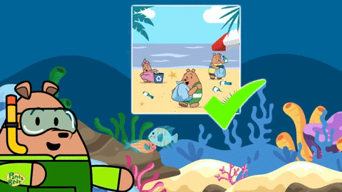 Marine Life Beach GIF