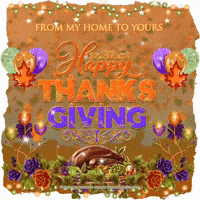 Turkey Dinner Thanksgiving GIF