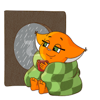 sad coffee Sticker