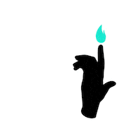 Glava burning heart shami watary وتري Sticker