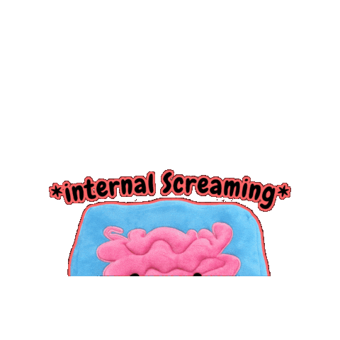 Anatomy Screaming Sticker by I Heart Guts