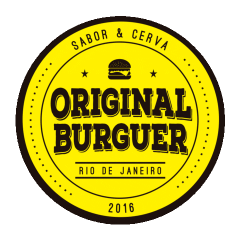 originalburguer ilha do governador original burguer original ilha original burguer rio Sticker