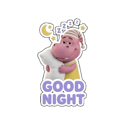 Sleepy Good Night Sticker