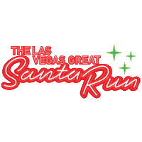 Las Vegas Santa Sticker by Opportunity Village