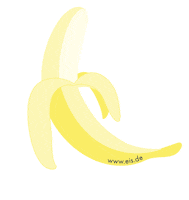 Good Vibes Banana Sticker by eis.de