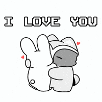 tocu_co love kiss animal sweet GIF